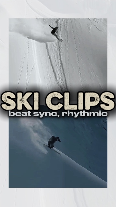 Sport de neige, beat-sync