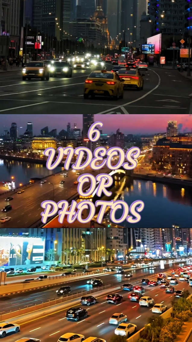 6 VÍDEOS OU FOTOS 