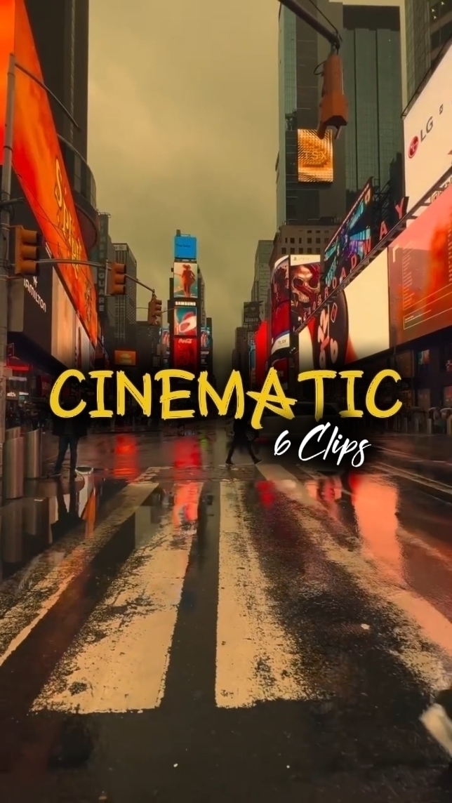 6 Clips Cinématique