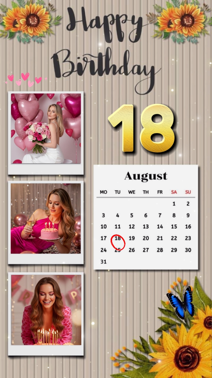 HBD 18 August 2026