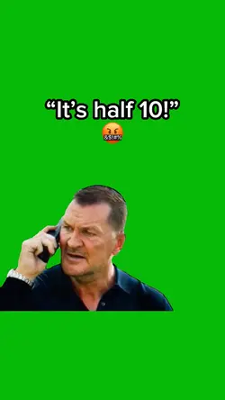 Itโs half 10