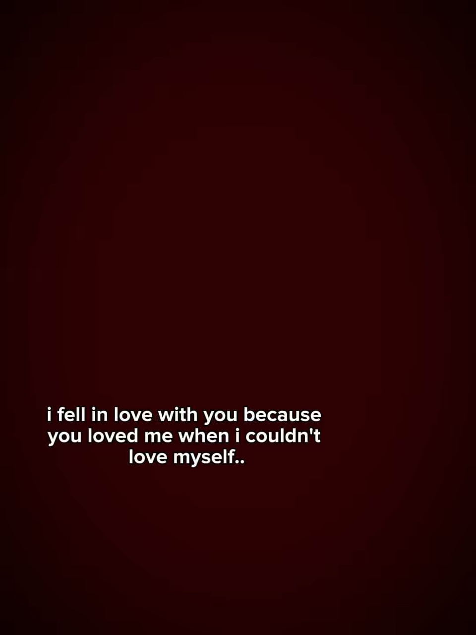 I fell inlove w U