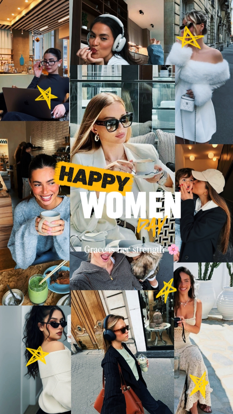 Feliz día de la mujer 