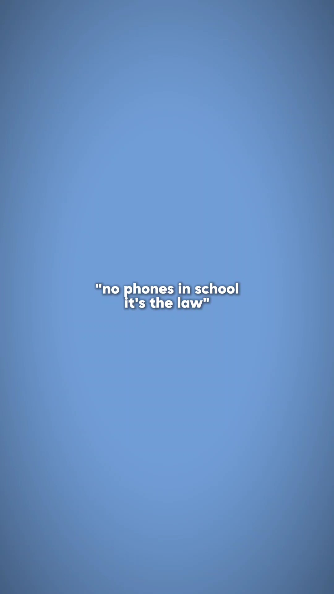 Nophonesinschool