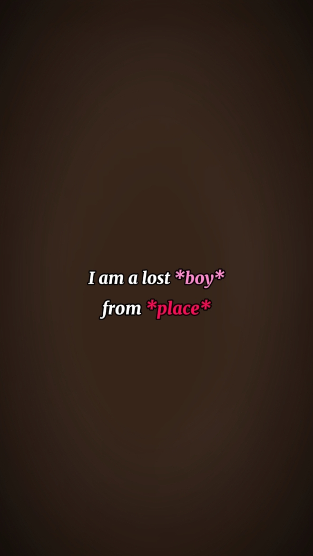 lost boy