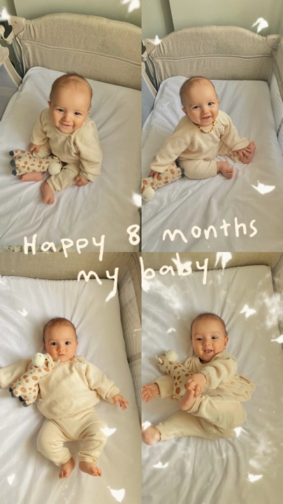 Happy 8 months baby