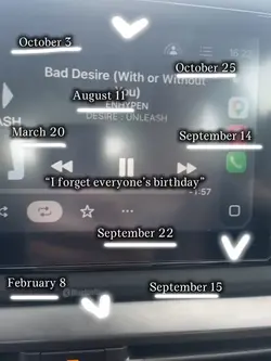I forget everyone’s 
