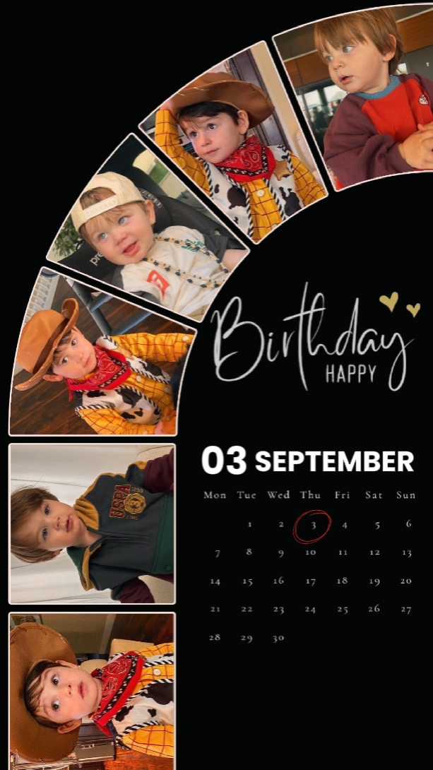 HBD SON 03 SEPTEMBER