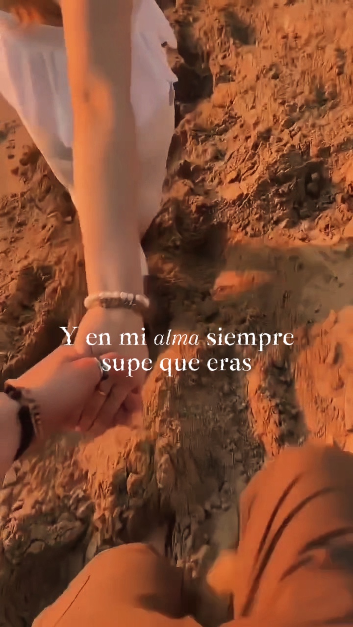 Supe que Eras tú 💕