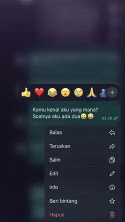 Kamu kenal aku yang