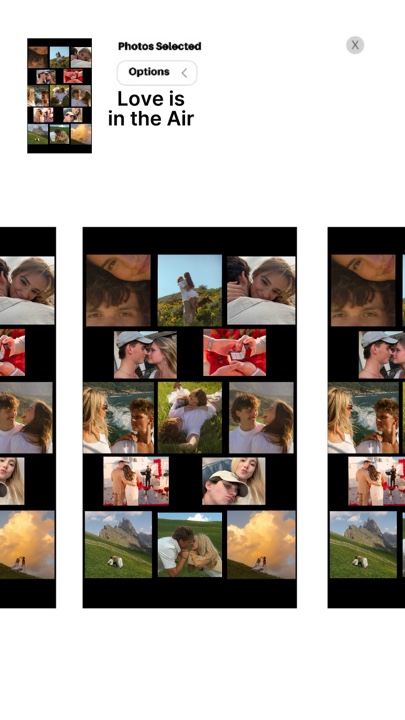 Couple photocollage