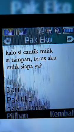 kalo si cantik milik