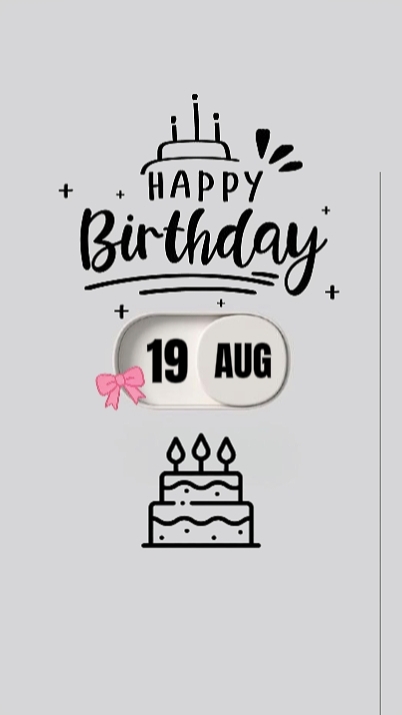 19 AUGUST BIRTHDAY 