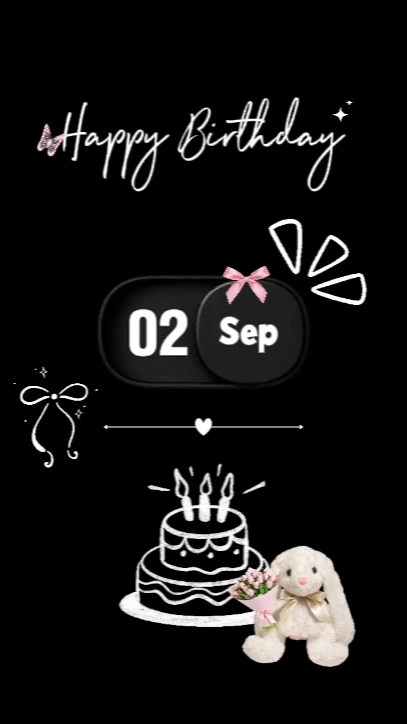 BDAY 02 SEPTEMBER