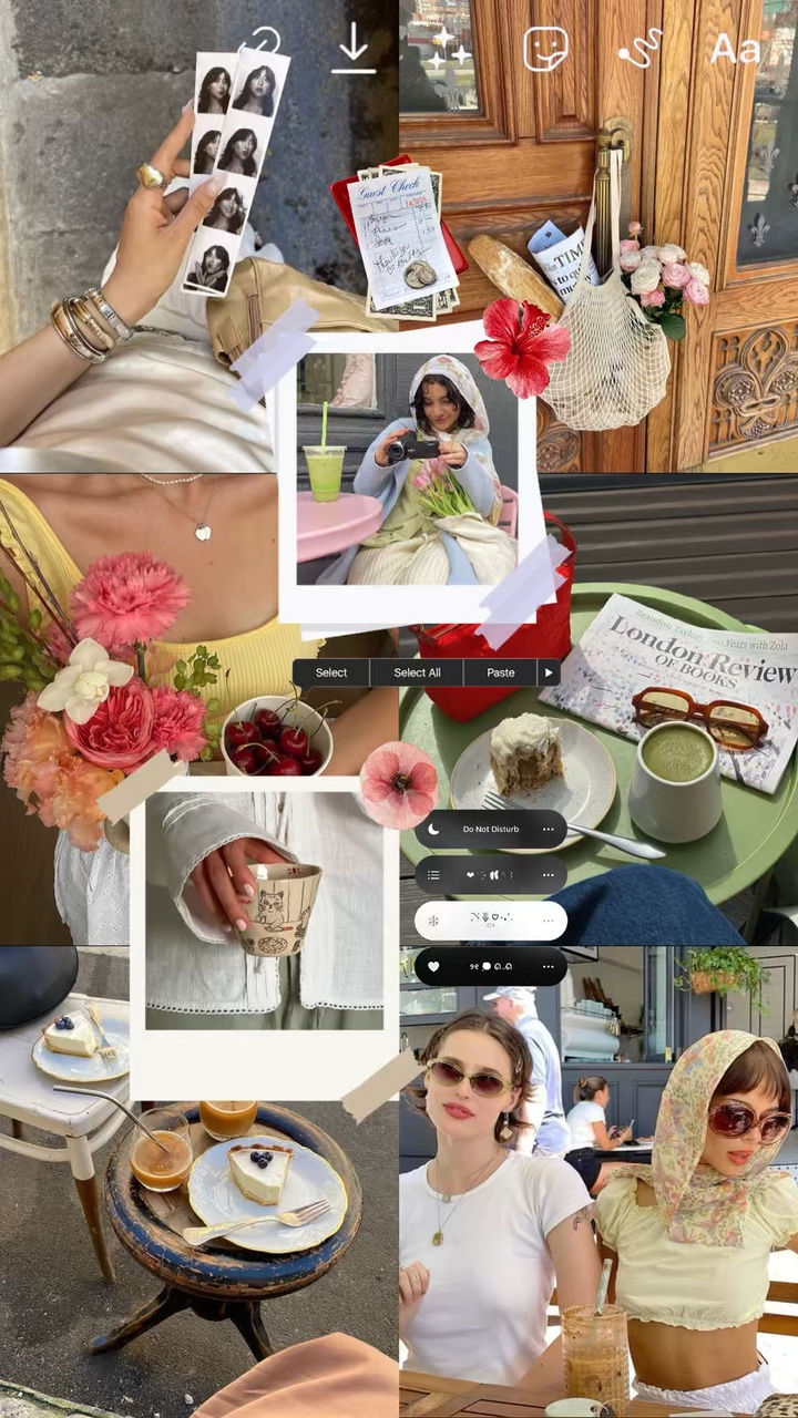 Instastoire du printemps