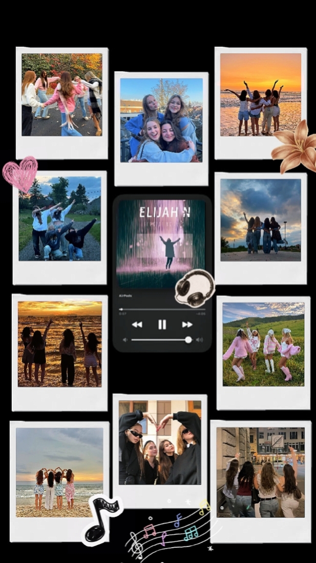 10 collage moments