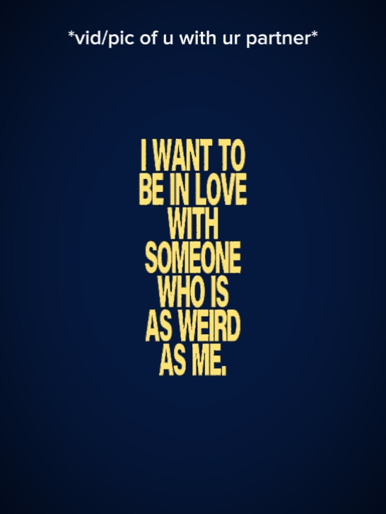 i want to be in love