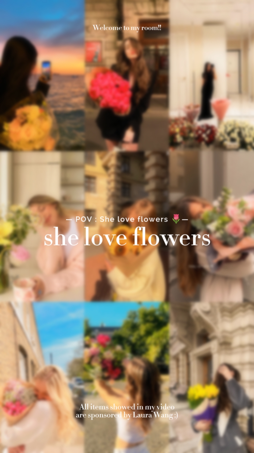 she love flowers