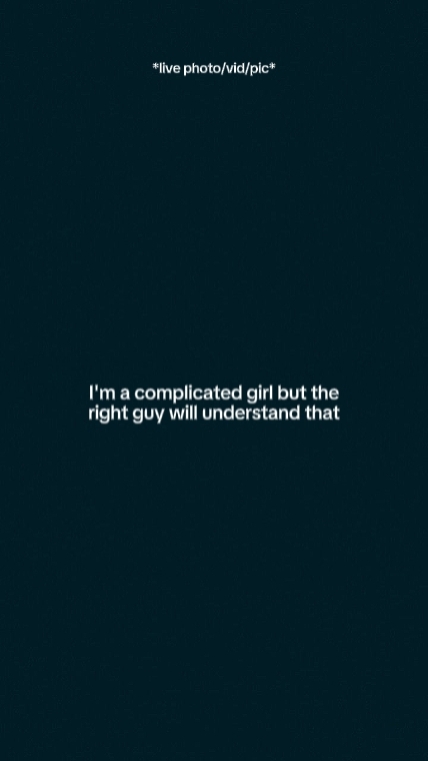 fille compliquée