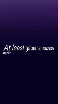 AT LEAST GA PERNAH
