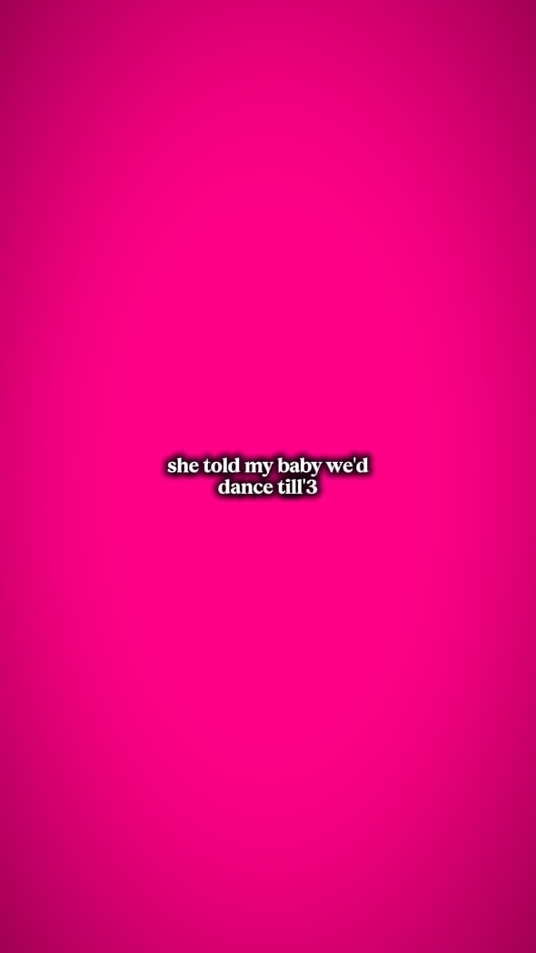 she told me baby