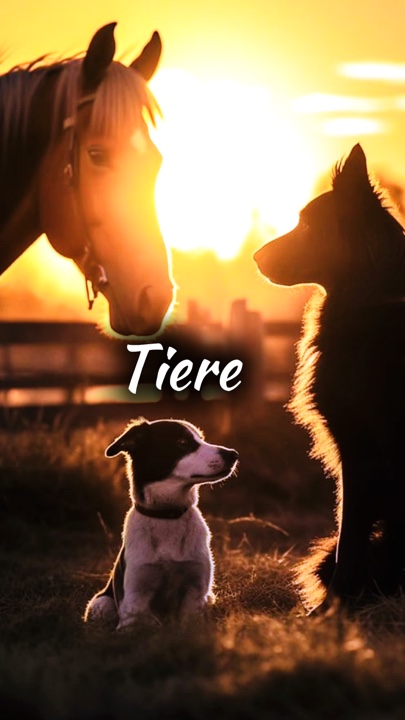 Tiere 🧡💛