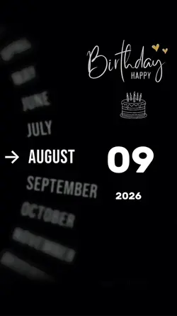 Hbd 09 August 2026