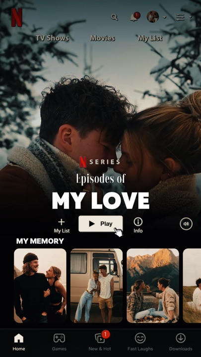 NETFLIX MY LOVE