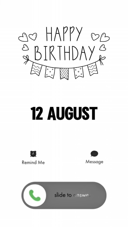 BDAY HUSBAND AUGUST 