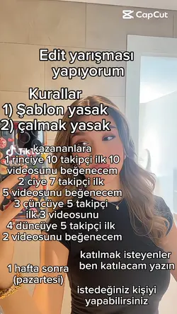 edit yarışması