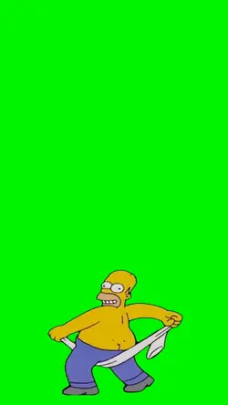 Simpson funny dance