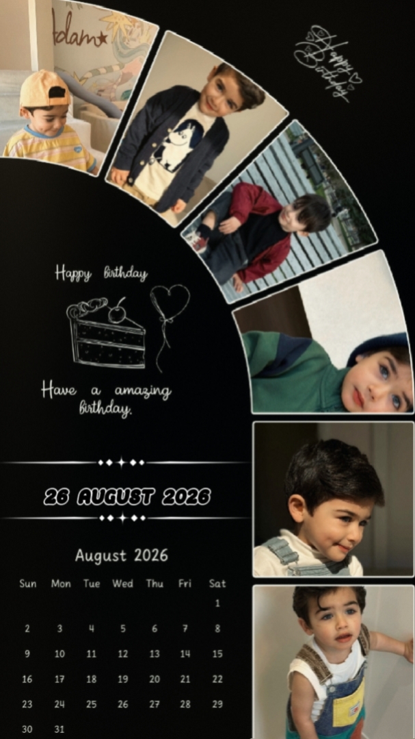 HBD MON FILS