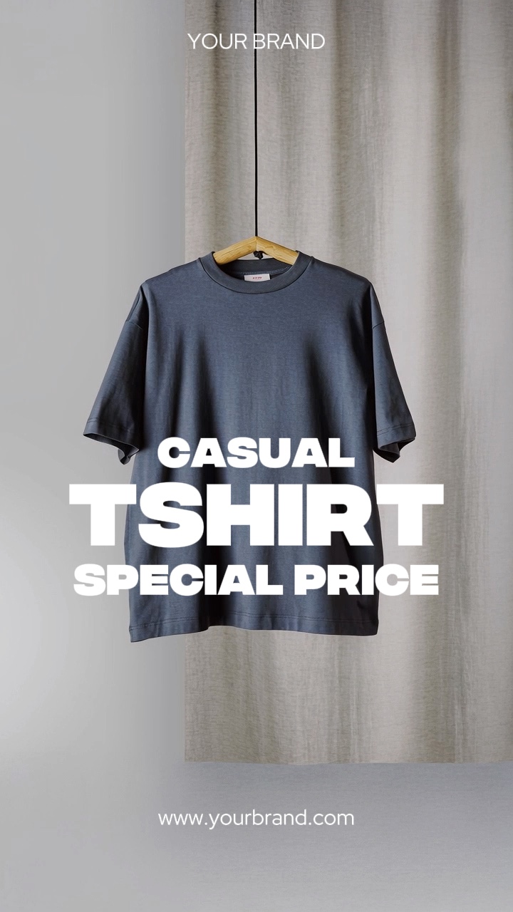Promoción De Camiseta Casual