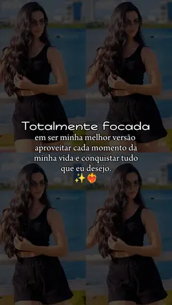 focada em mim 