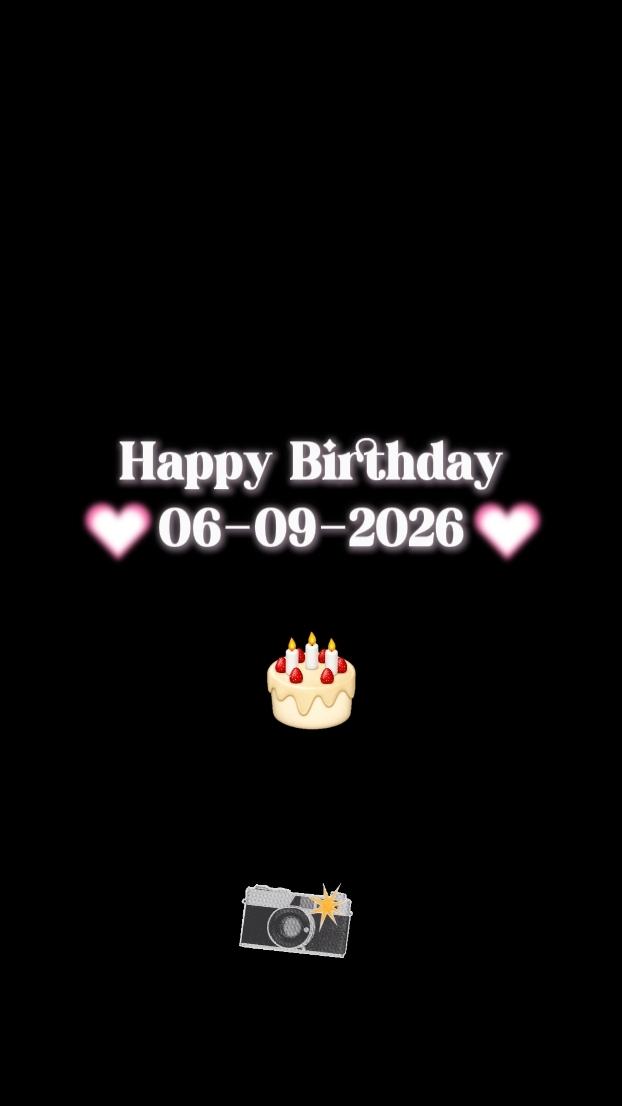 BIRTHDAY 6 SEPTEMBER