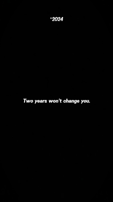 two years won't 
