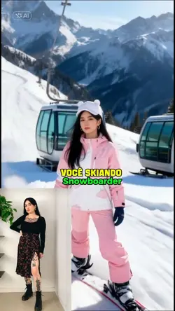Você Skiando