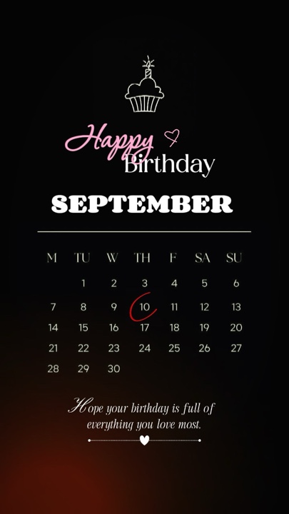 HBD SEPT 10