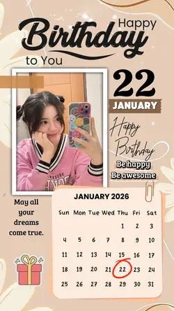 HBD 22 JANUARY 2026