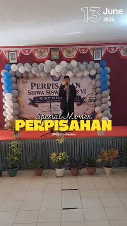 Perpisahan Kelas6 SD