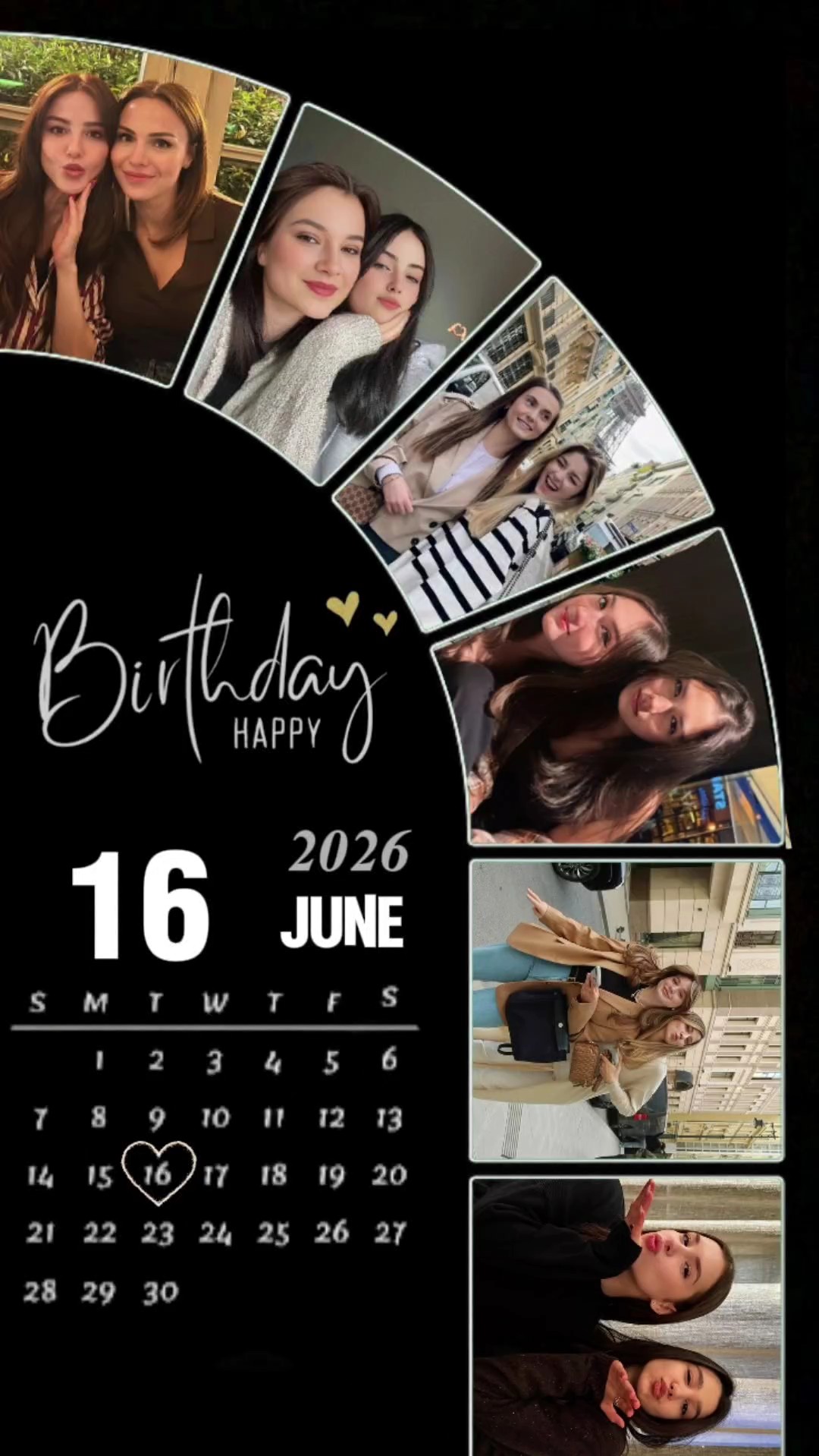 Birthday 16 June