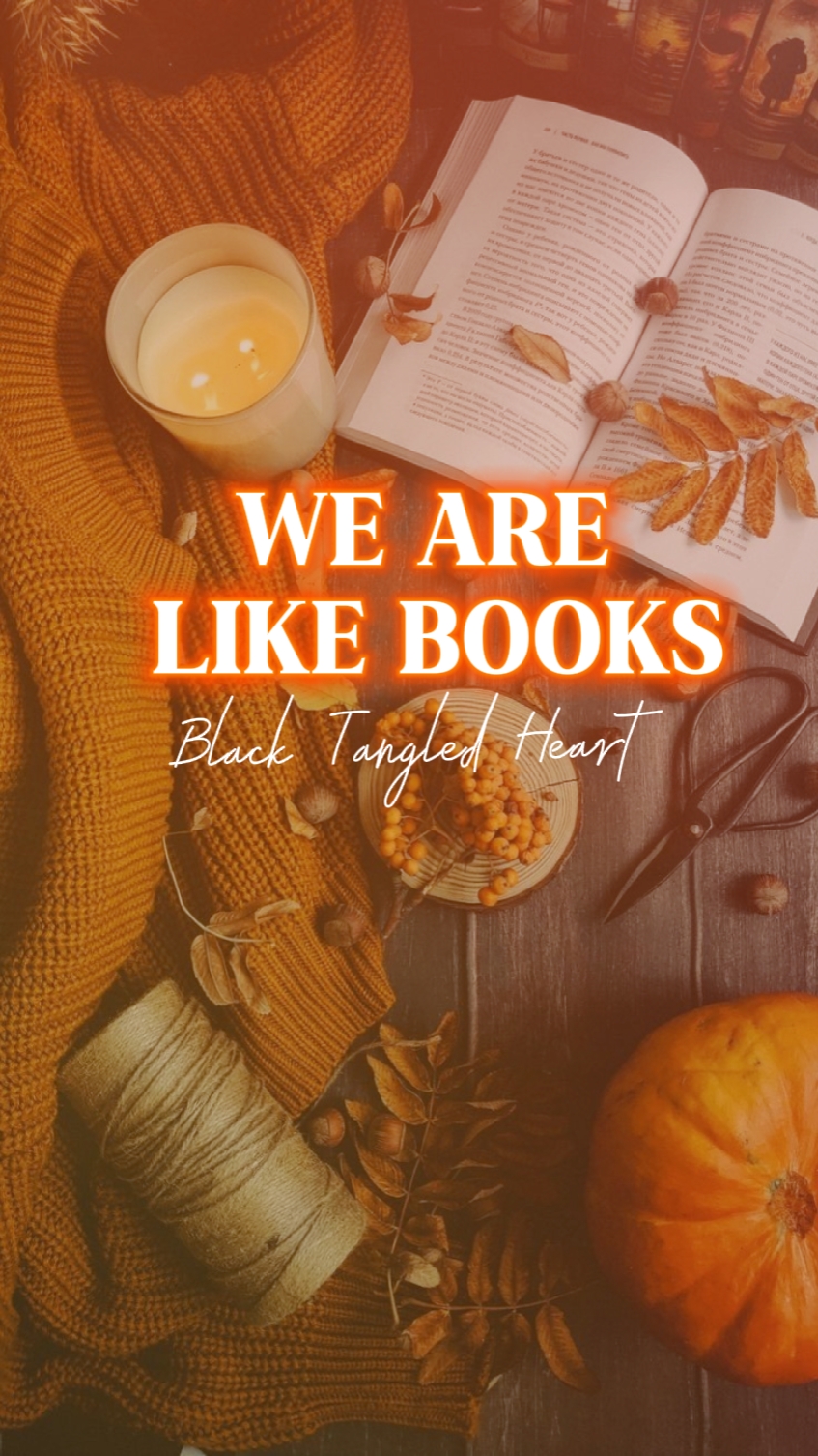 WE ARE LIKE BOOKS