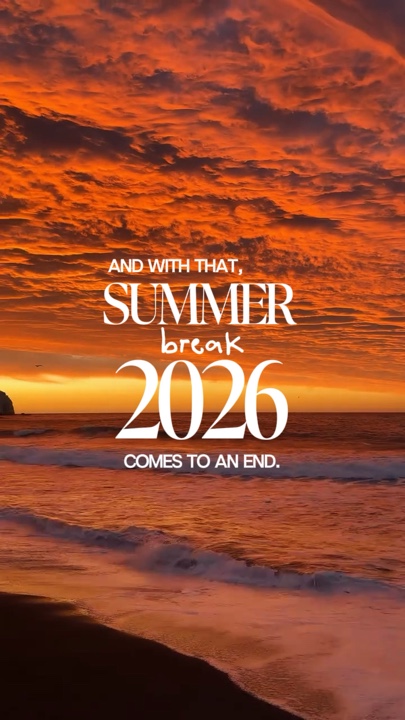 Récapitulatif de l'été 2026
