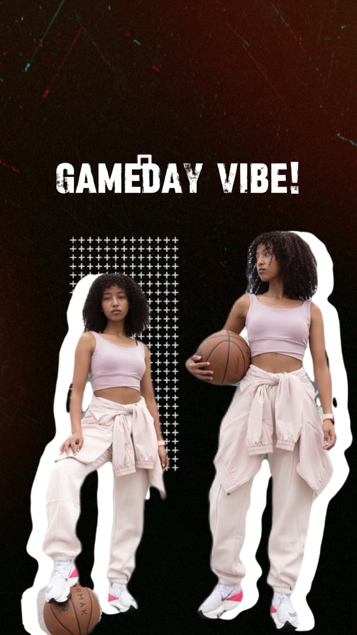 Modèle d'affichage de produit Matchday de style TikTok pour l'industrie du sport