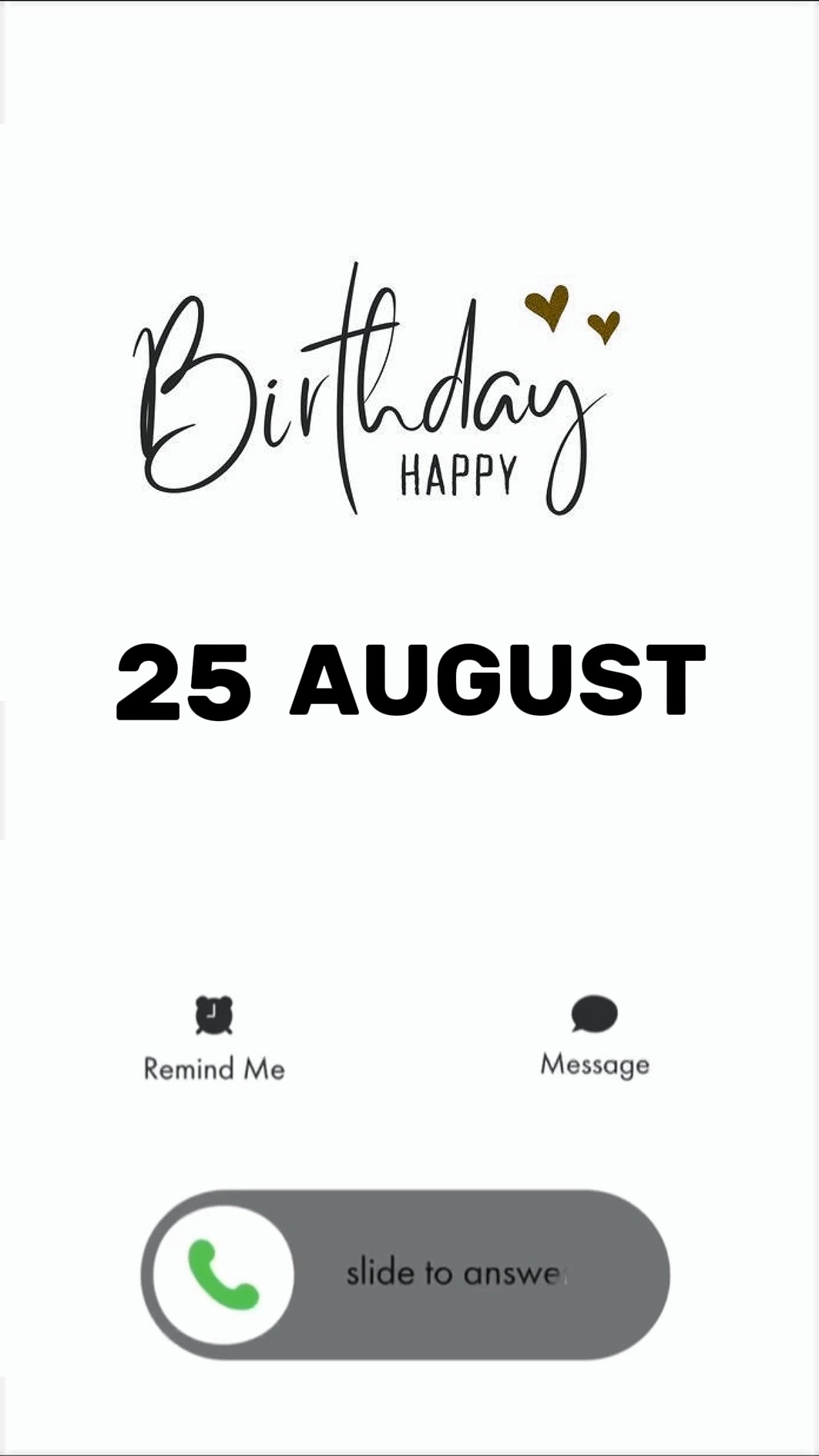 25 Agustus 
