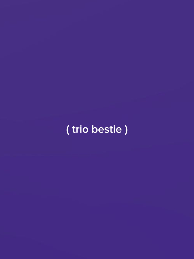Trío mejor amiga 