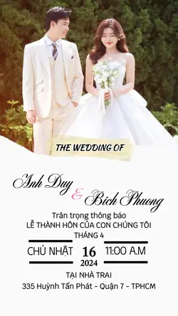 Thiệp cưới online