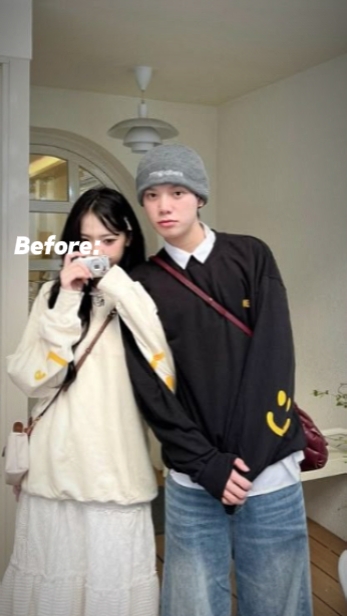 Sunting pasangan romantis