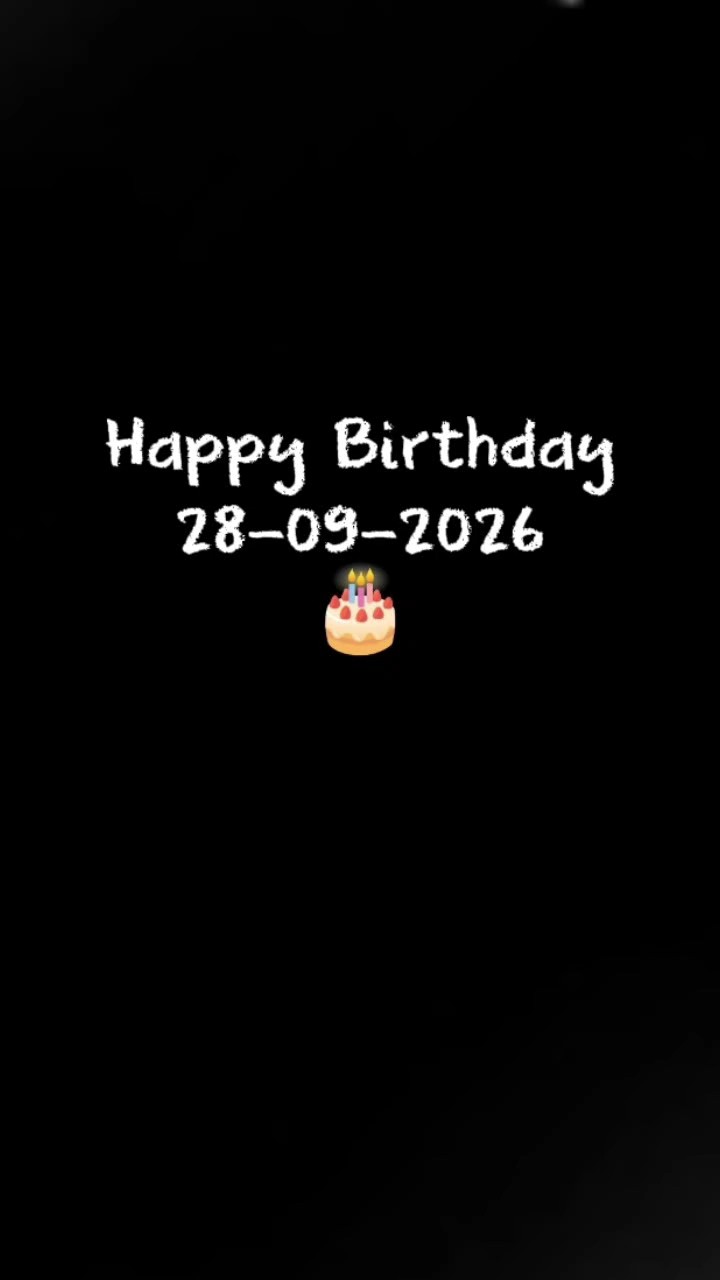 happy birthday 
