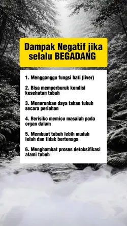 EFEK BEGADANG TERU